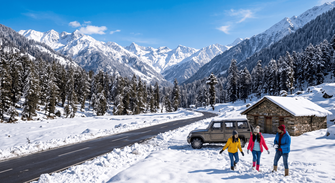 Where to Find Guaranteed Snow in Himachal This Christmas (December 2026)